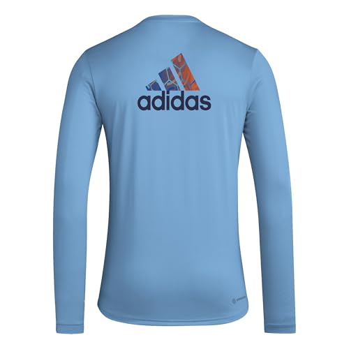 adidas Men's New York City Fc Long Sleeve Pre-Game T-Shirt